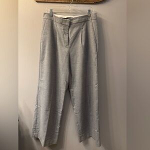 Ann Taylor Wool blend Gray Women's Trousers Size 10